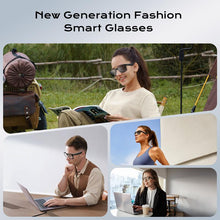 Load image into Gallery viewer, Maznviso A6 Photochromic Smart Glasses | Music &amp; Calls | Blue Light Blocking | Sport &amp; Daily Wear