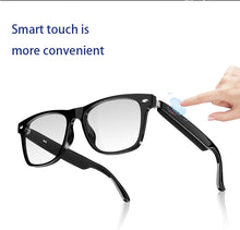 Load image into Gallery viewer, A_pair_of_black_frame_glasses_with_clear_lenses_1