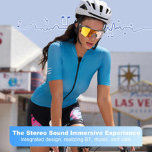 Load image into Gallery viewer, Maznviso C1 Sport Bluetooth Audio Sunglasses | Polarized UV400 | Clear Calls | Cycling &amp; Outdoor