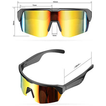 Load image into Gallery viewer, Maznviso C1 Sport Bluetooth Audio Sunglasses | Polarized UV400 | Clear Calls | Cycling &amp; Outdoor