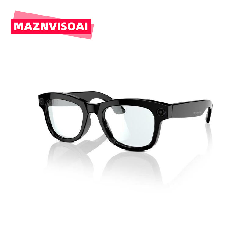Maznviso M01 Smart Camera Glasses | HD Video | Surround Sound | Blue Light Blocking