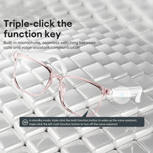 Load image into Gallery viewer, Maznviso C8 Pro Bluetooth Smart Glasses | Music &amp; Calls | Blue Light Blocking | Unisex