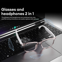 Load image into Gallery viewer, Maznviso C8 Pro Bluetooth Smart Glasses | Music &amp; Calls | Blue Light Blocking | Unisex