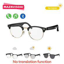 Load image into Gallery viewer, Maznviso C8 Pro Bluetooth Smart Glasses | Music &amp; Calls | Blue Light Blocking | Unisex