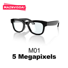 Load image into Gallery viewer, Maznviso M01 Smart Camera Glasses | HD Video | Surround Sound | Blue Light Blocking